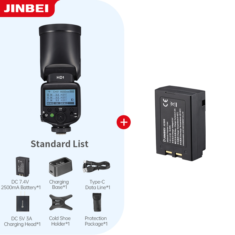Photography With Lighting - Kit de Flash para Câmera JINBEI