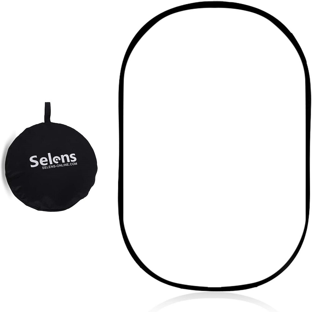 Photography Lighting For Portraits - Selens branco difusor de luz dobrável