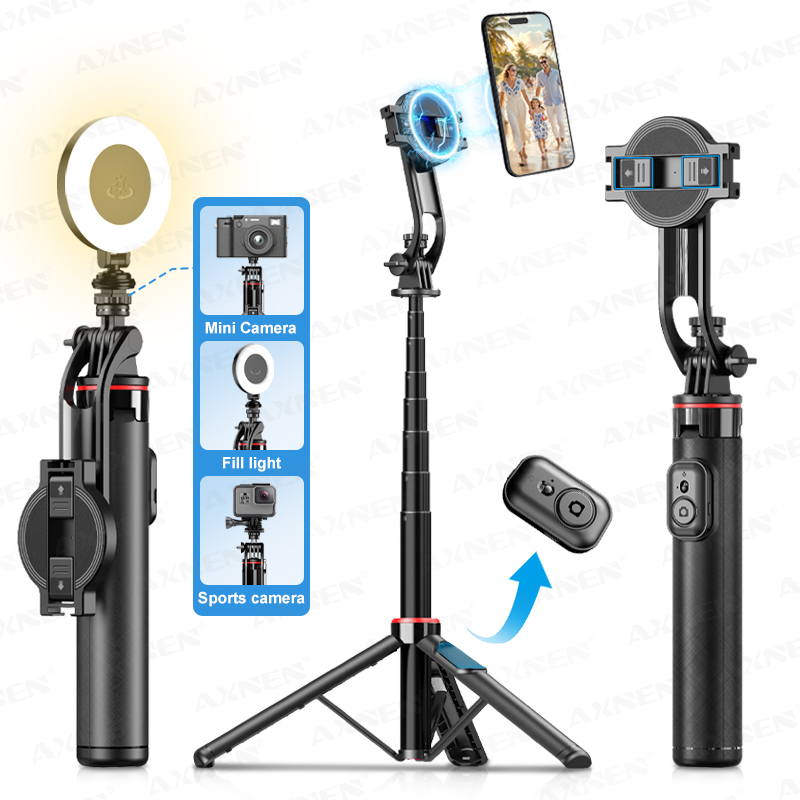 Photography Lighting Circle - Bastão de Selfie Magnético AXNEN C20