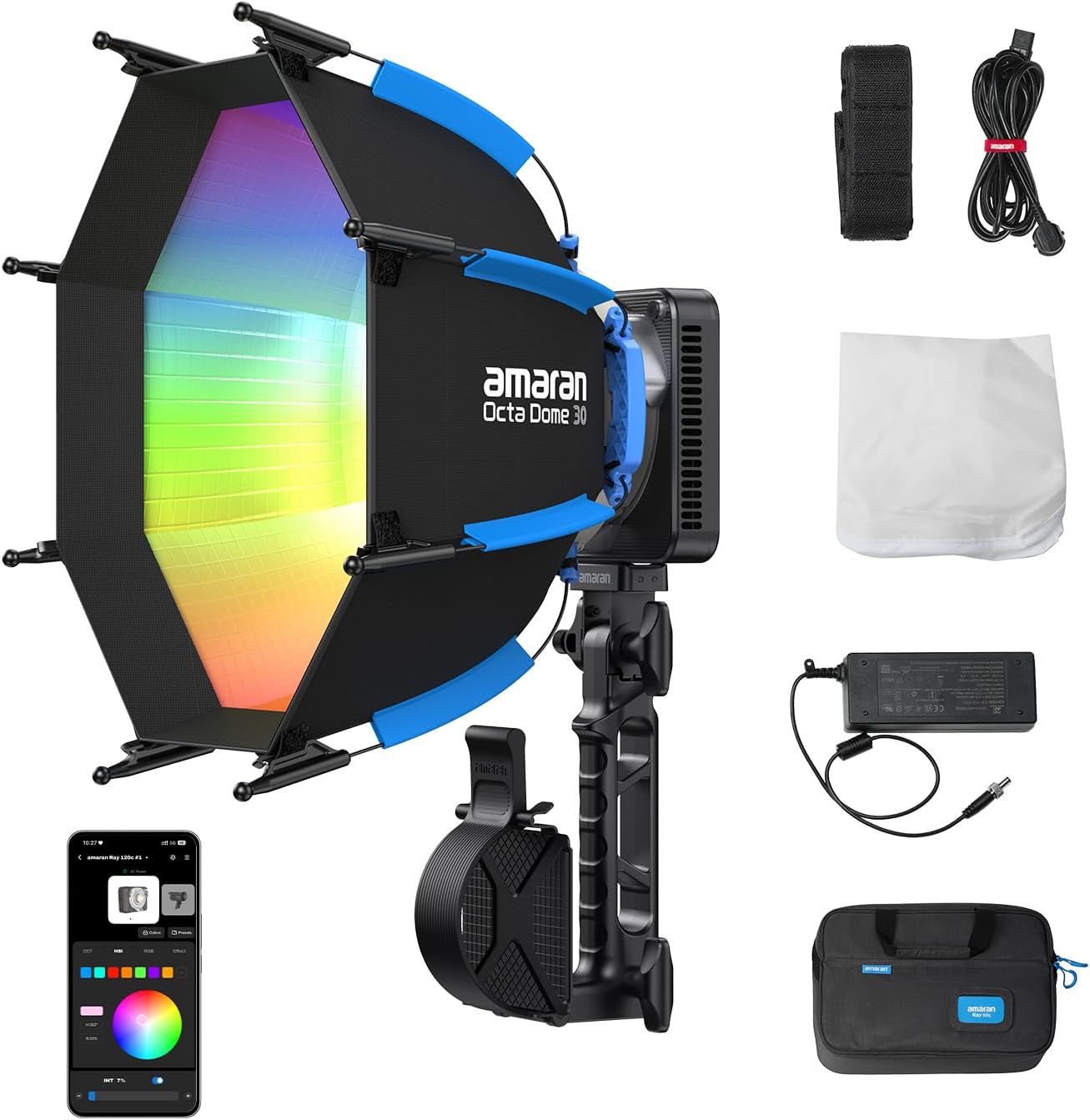 Photography Lighting Bag - Luz de Vídeo LED RGB de