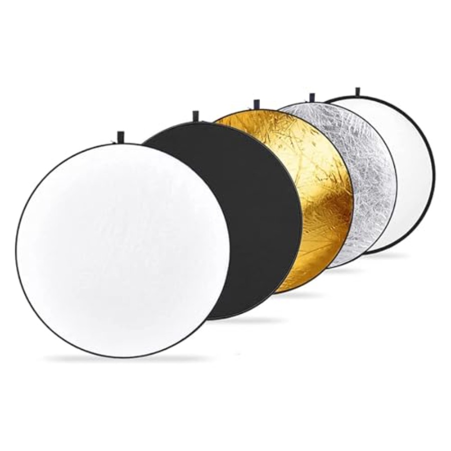 Reflector Disc Silver - Refletor de Luz de 51 Polegadas/130