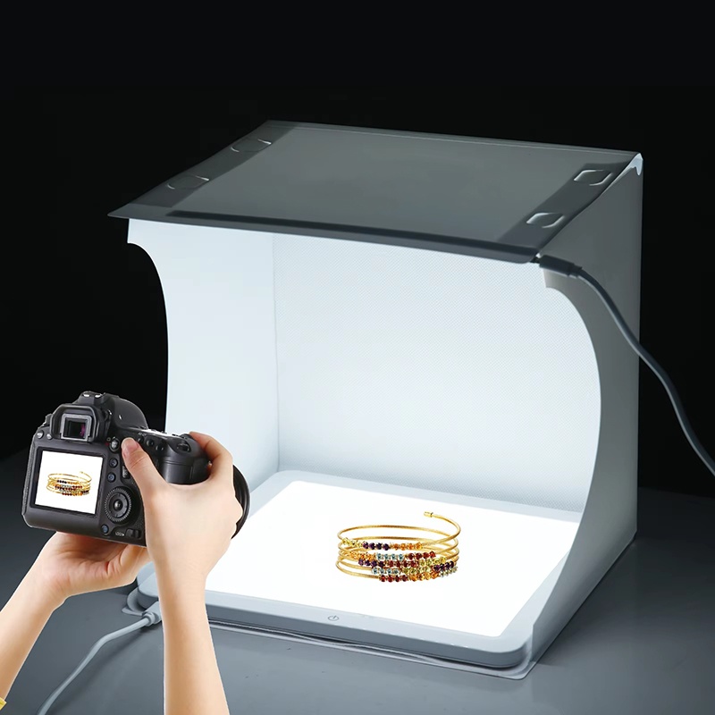 Photography Lighting Styles - Estúdio Fotográfico Portátil de 20cm com