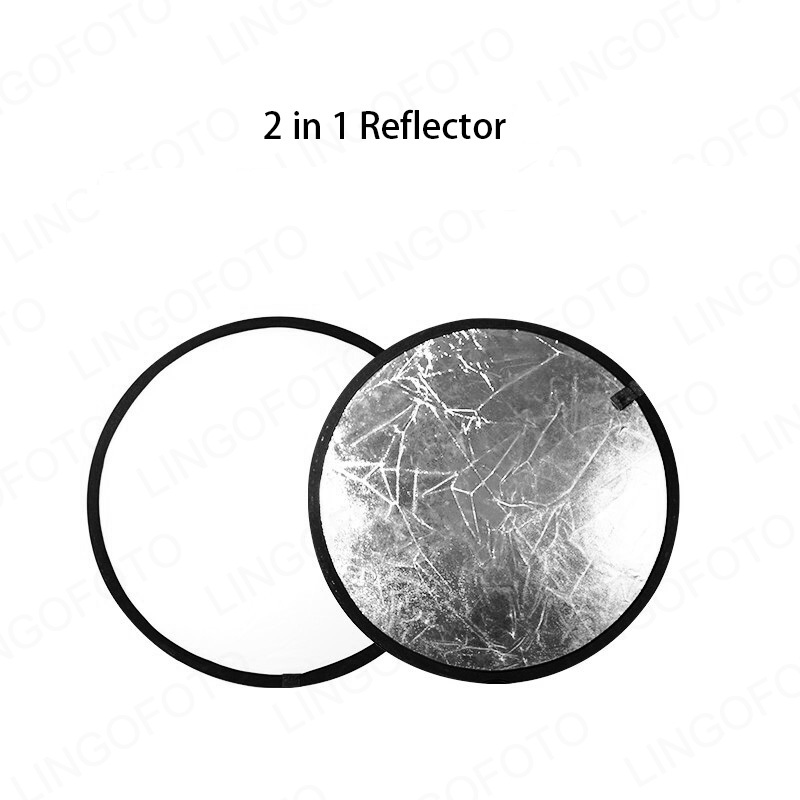 Reflector Disc Silver - Refletor de Luz de Estúdio Redondo