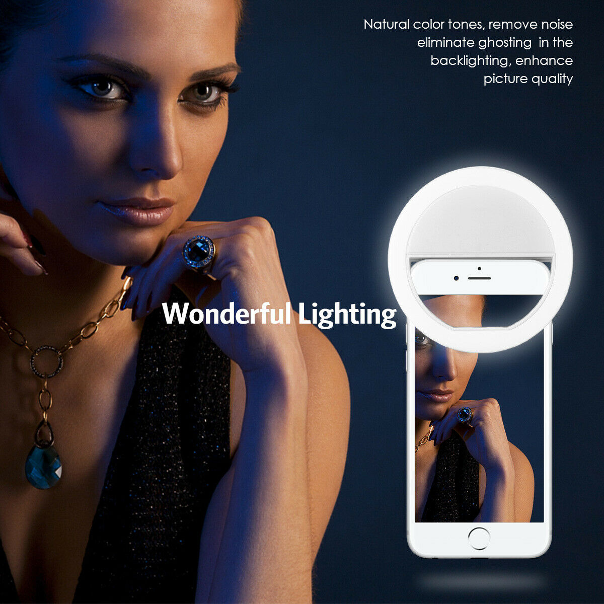 Photography Lighting Products - Anel de Luz LED para Selfie