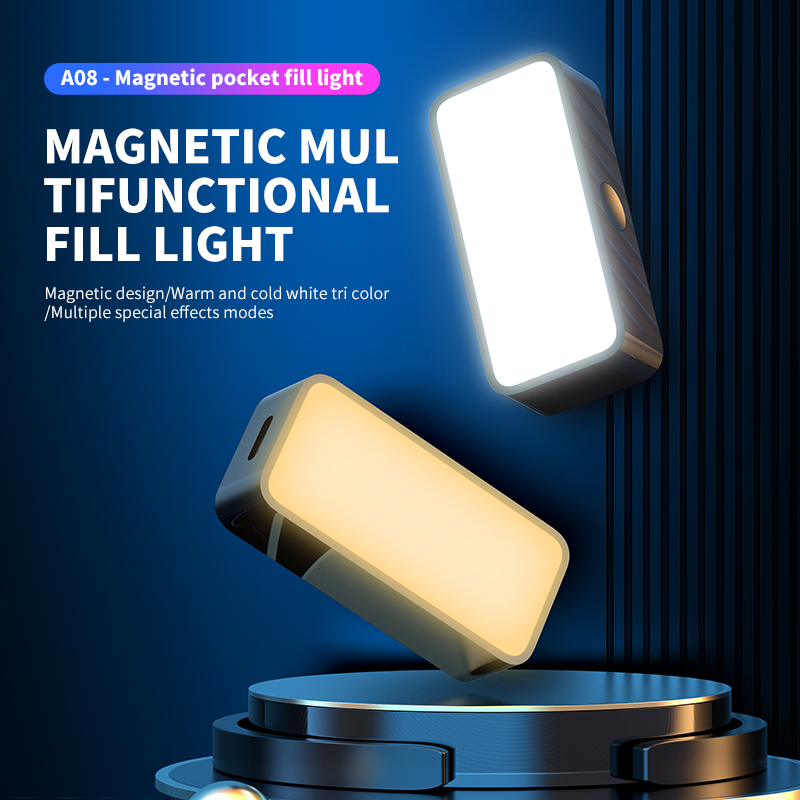 Photography Lighting Products - Magnético portátil mini selfie luz de