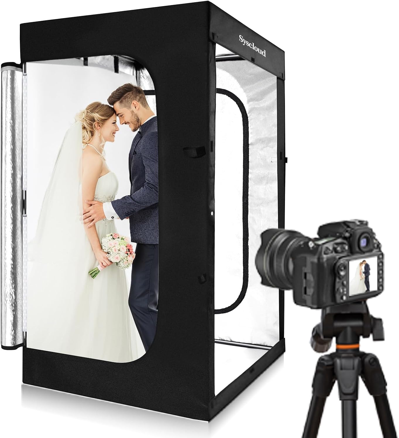 Photography Lighting Backdrop - Tenda de Luz LED Regulável para