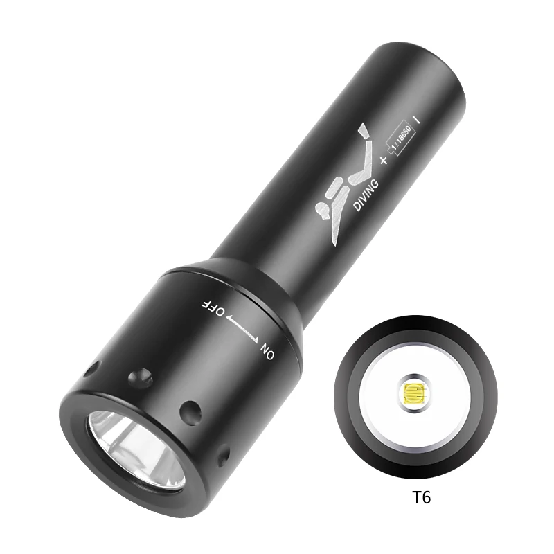 Photography With Lighting - Nova Lanterna de Mergulho T6 LED