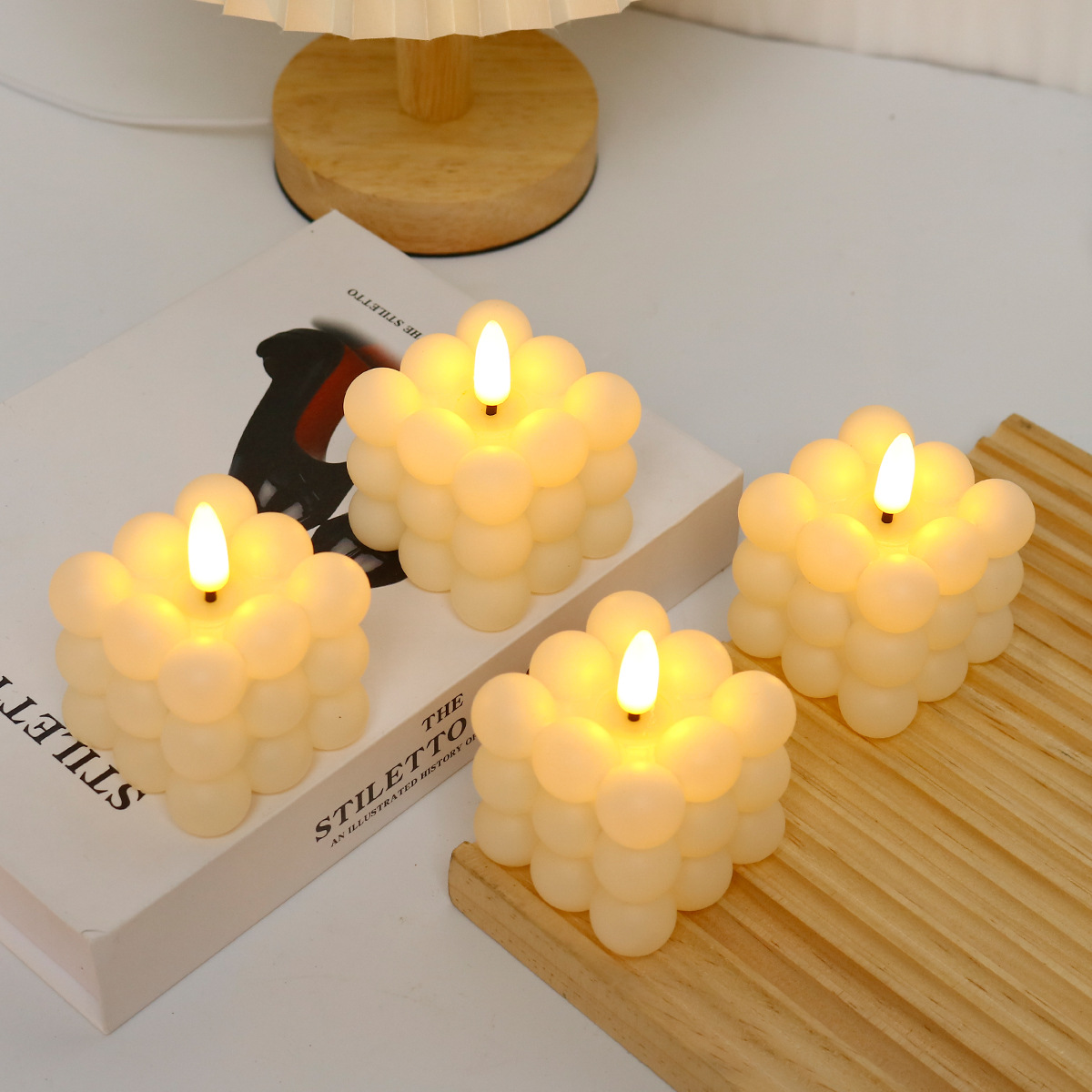 Cubo de Vela LED para Casament - Photography With Lighting avaliação e preço