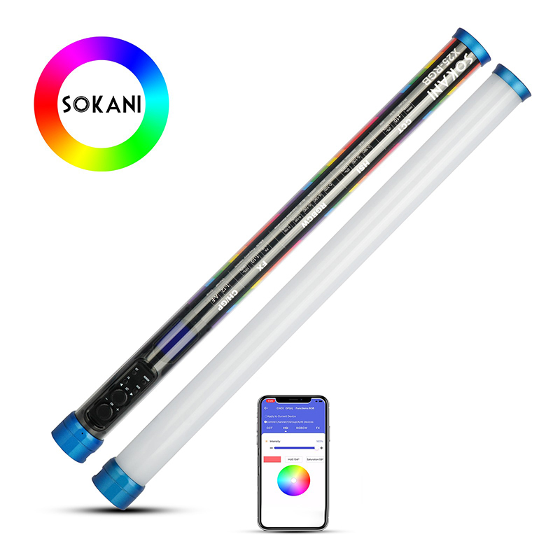 Sokani X25 RGB LED Luz de víde - Photography Lighting Styles avaliação e preço