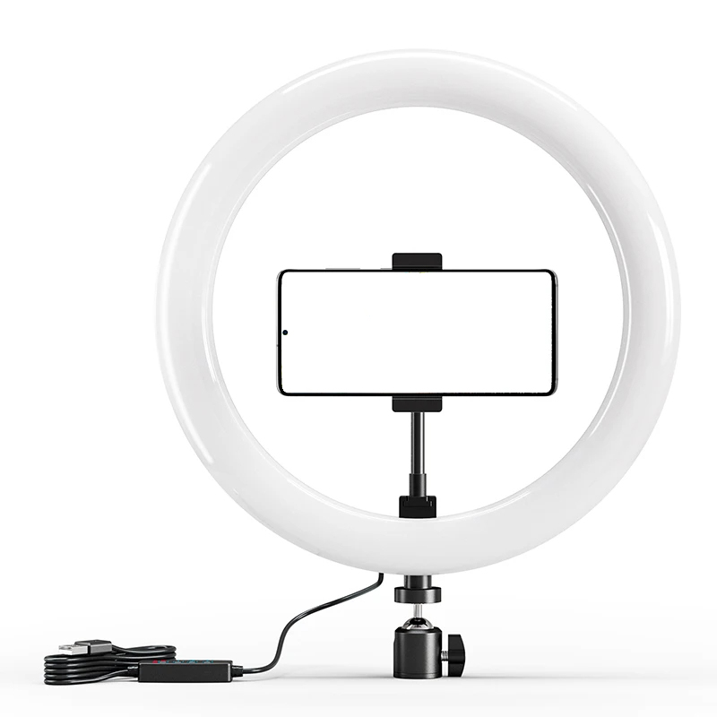 Anel de luz led para selfie, 1 - Photography Lighting Circle avaliação e preço