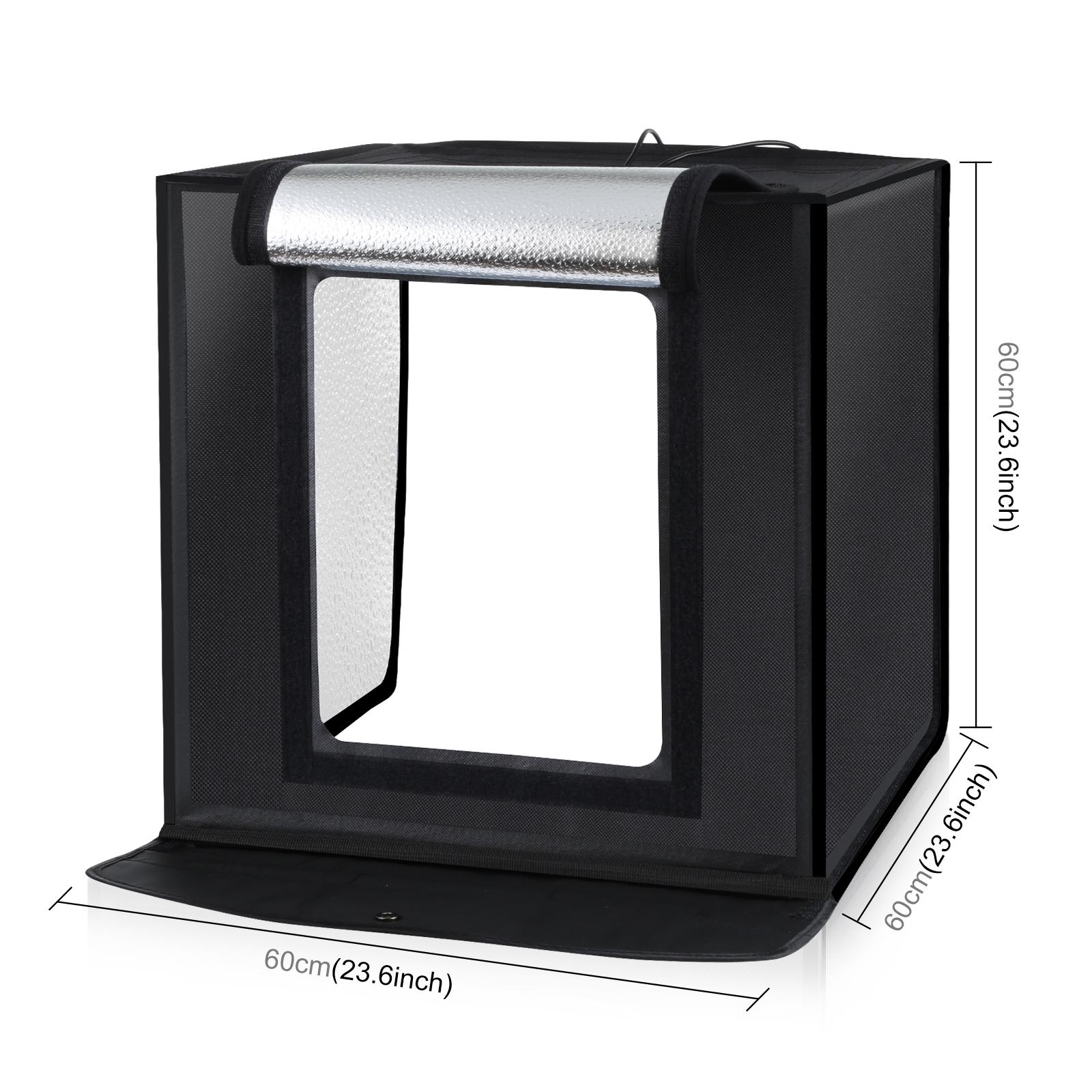 Puluz 60cm caixa de luz de est - Photography Lighting Backdrop avaliação e preço
