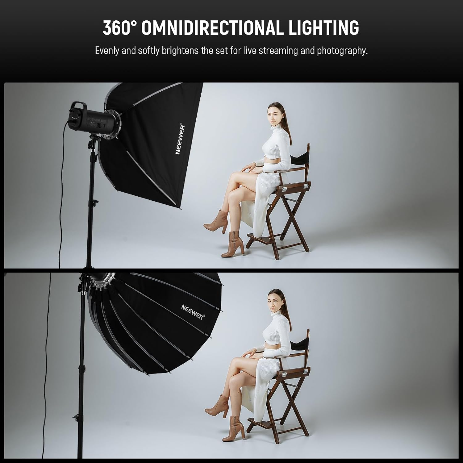 Softbox Parabólico com Montage - Photography Lighting Bag avaliação e preço