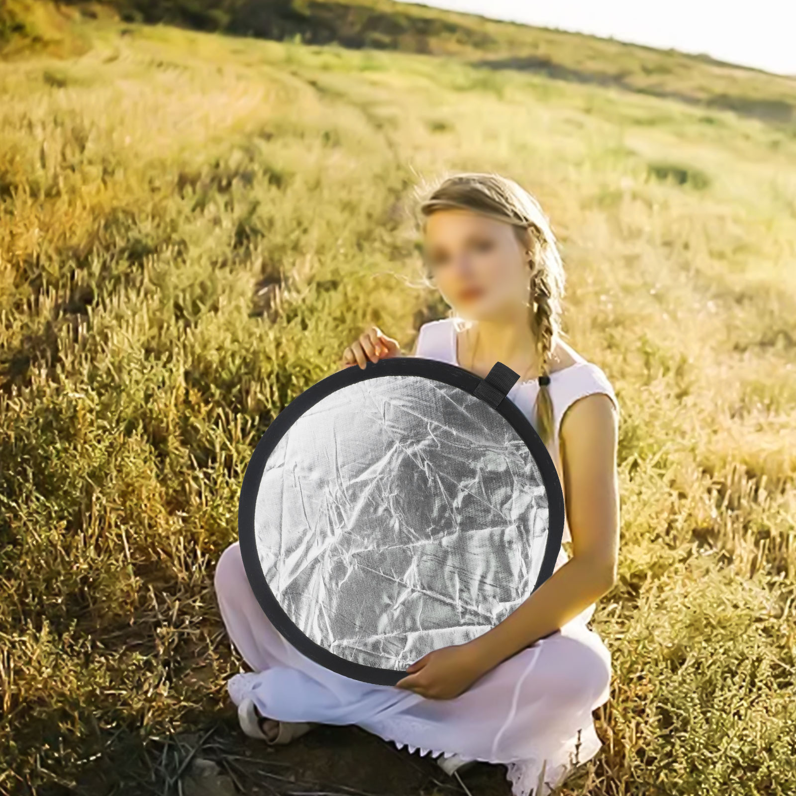 Refletor Fotográfico Portátil  - Reflector Disc Silver avaliação e preço