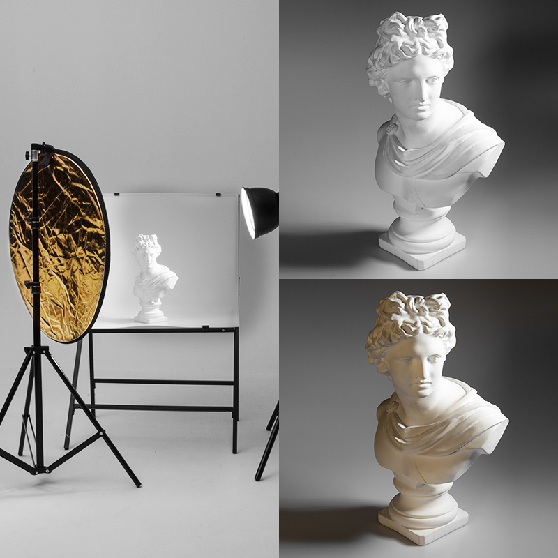 AMBITFUL 2 em 1 60 cm 80 cm 11 - Reflector Disc Silver avaliação e preço